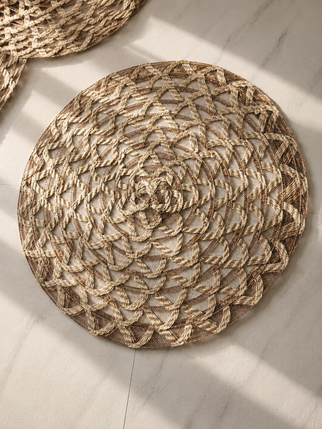 Sahara waeve - placemat bruin