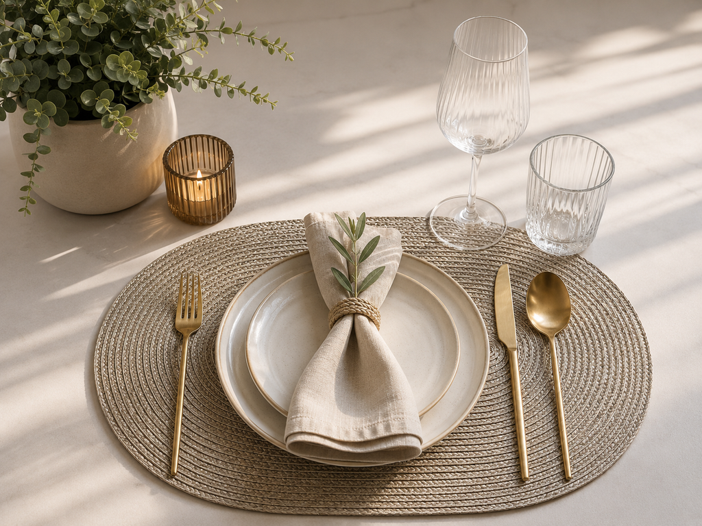 Deluxe oval Placemats