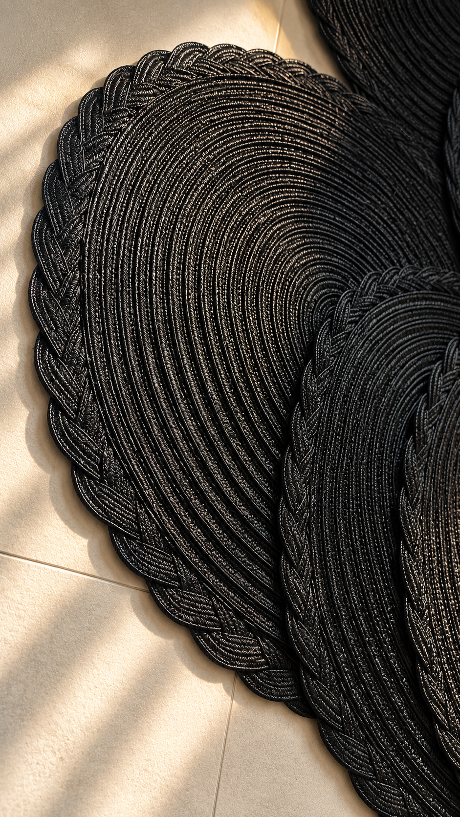 Noir Elegance - Placemat zwart