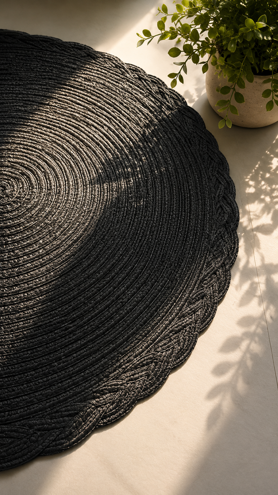 Noir Elegance - Placemat zwart