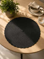 Noir Elegance - Placemat zwart