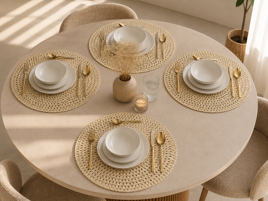 Boho Pearl – Placemat naturel