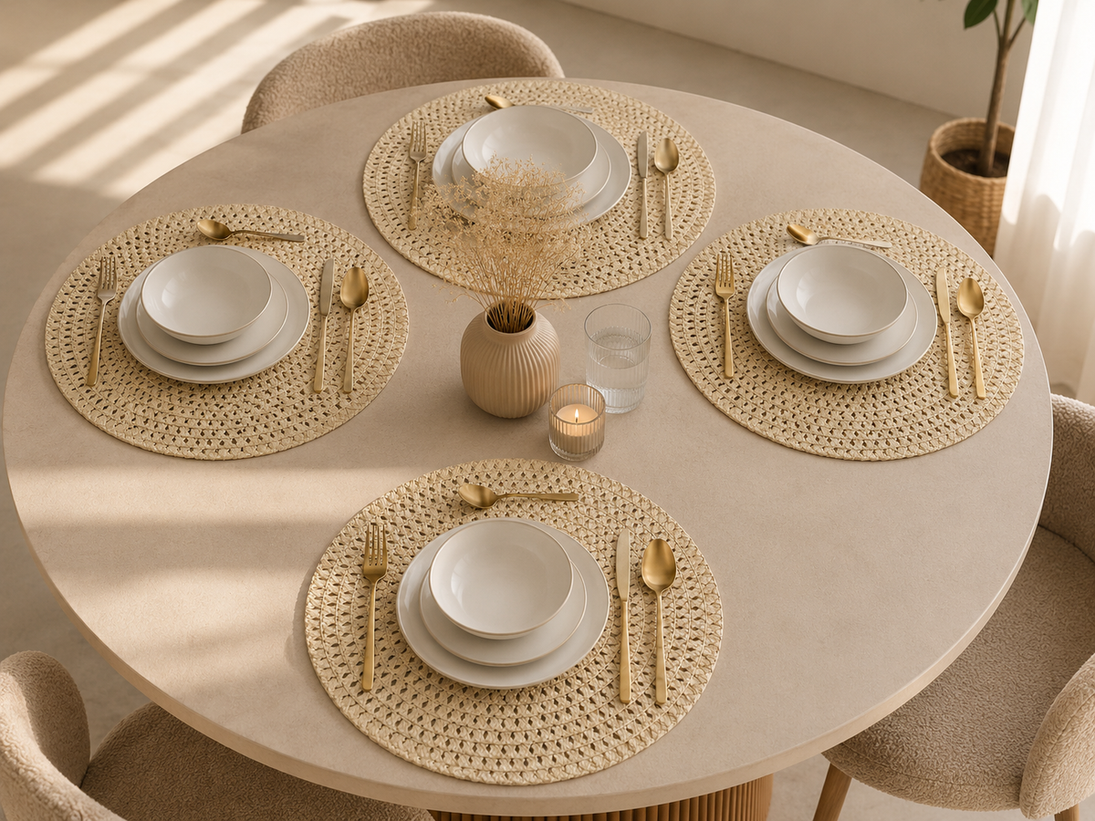 Boho Pearl – Placemat naturel