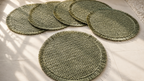 Olive Pearl - Placemat groen