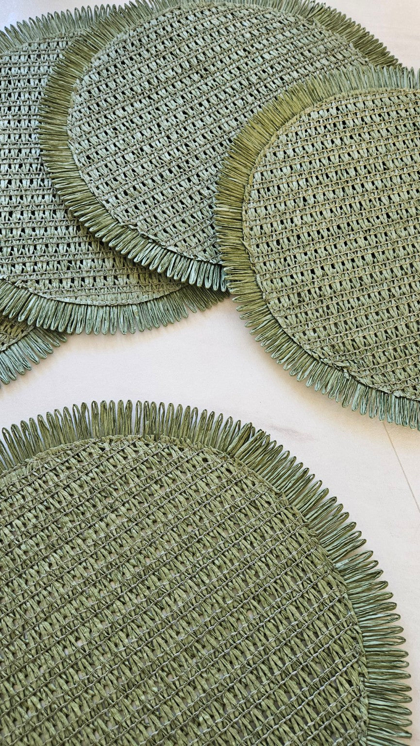 Olive Pearl - Placemat groen