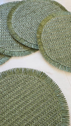 Olive Pearl - Placemat groen