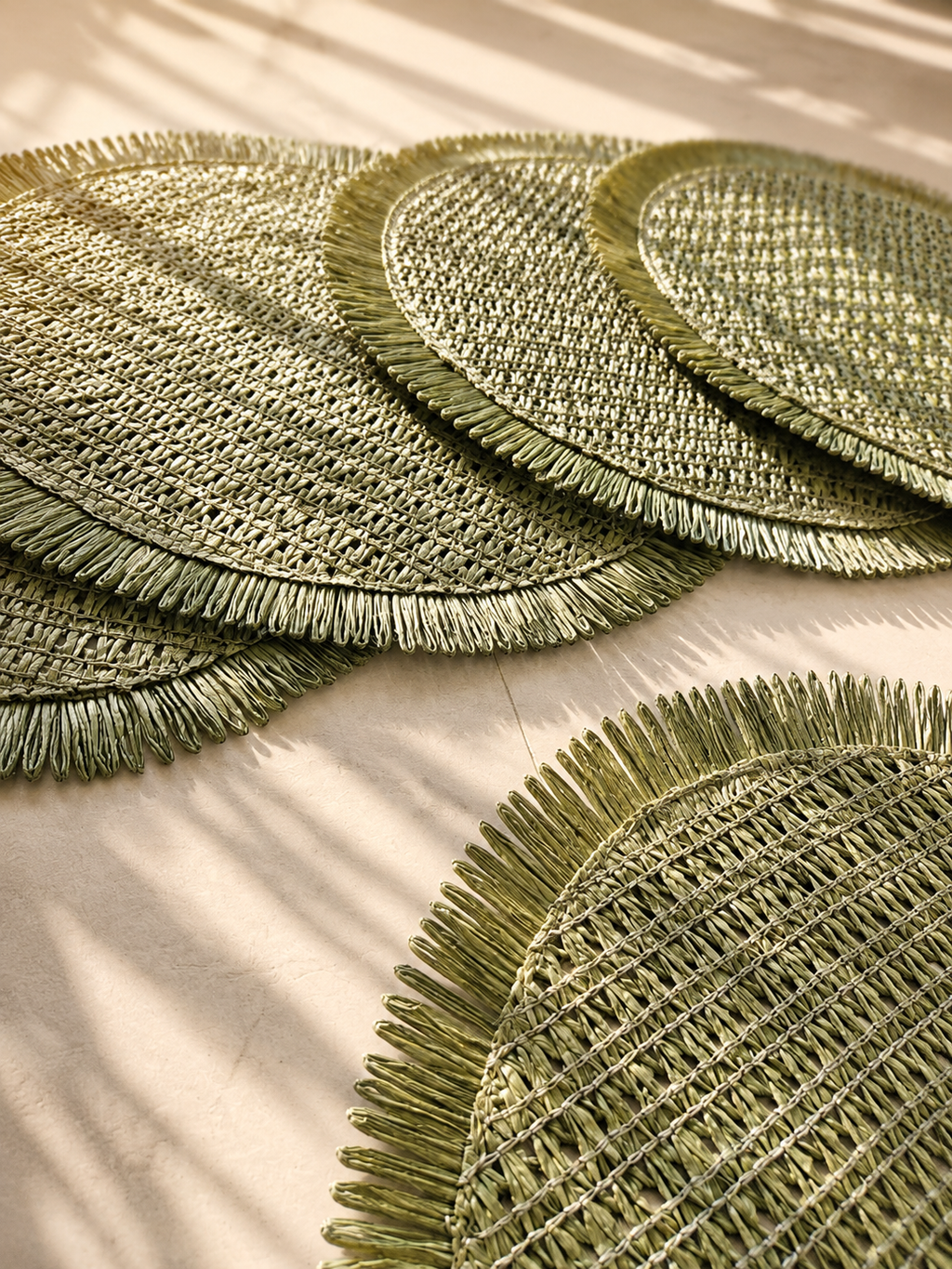 Olive Pearl - Placemat groen