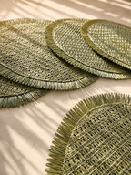 Olive Pearl - Placemat groen