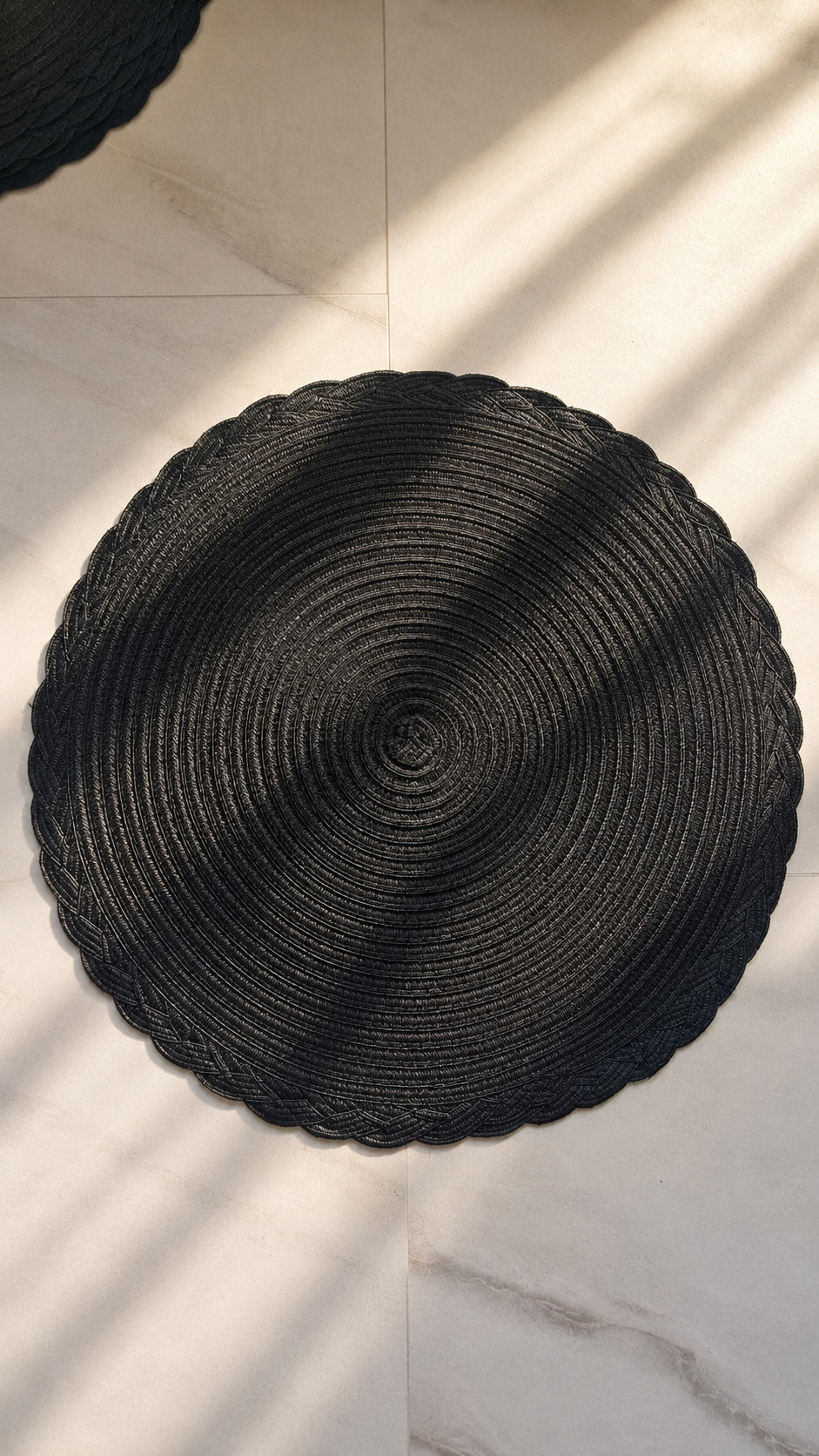 Noir Elegance - Placemat zwart