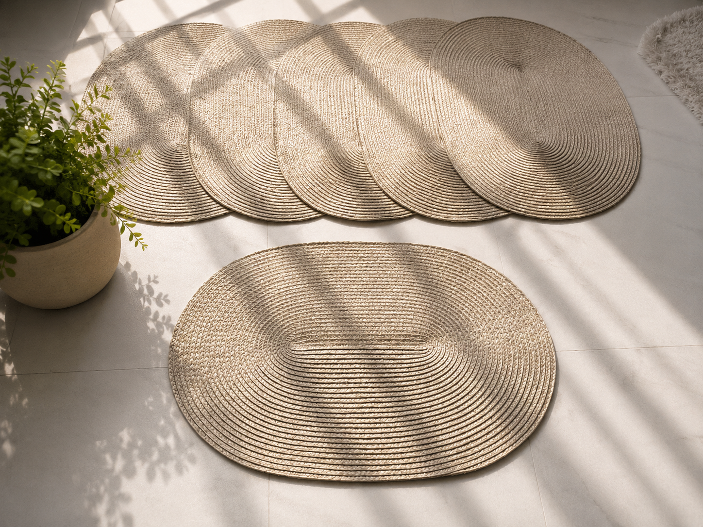 Deluxe oval Placemats